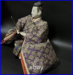 Pair of Japanese Hina Dolls (Emperor & Empress) Meiji Period Pair of Japanese Hina Dolls (Emperor & Empress) Meiji Period