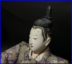 Pair of Japanese Hina Dolls (Emperor & Empress) Meiji Period Pair of Japanese Hina Dolls (Emperor & Empress) Meiji Period