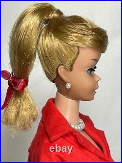 Pretty Vintage Ash Blonde Swirl Ponytail Barbie, Vintage Pak Mix n Match Outfit