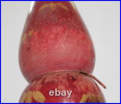 RARE! 12 HASHIME TAKAHASHI Vintage Kokeshi Doll Signed 1970s Japan Red Kimono