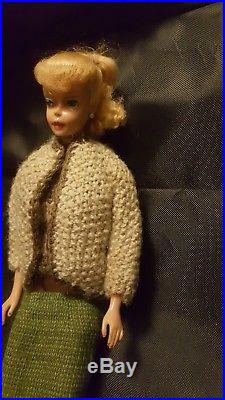 RARE 1950's /60's Vintage Blonde #5 Ponytail Barbie & Ken #5 Japan Mattel