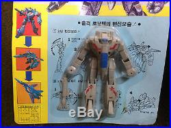 RARE 90'S Vintage Robotech Macross VF-1J Korea Figure Doll Toy Model Japan Anime