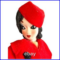 RARE MCM 3 Vintage 1960s Handmade 12 Japanese Big-Eyed Posable Teenager Dolls