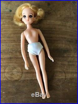 RARE Rie-chan Licca-chan 1972 Doll Japan Vintage