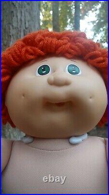 RARE Tsukuda Japanese Vintage Red Loop Cabbage Patch Kids Boy Doll Pacifier