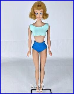 RARE Vintage 1960s Midge Barbie Doll W Teeth TM Suit Tagged In Campus Bell Japan
