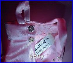 RARE Vintage 60s Francie Japan Exclusive Pink SATIN Gown MINT! NEVER ON DOLL