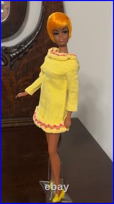 READ Vintage Barbie TNT Julia 1966 Mattel Blonde Japan Twist Turn Color Magic