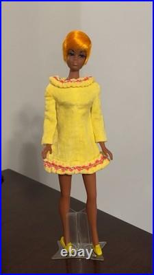 READ Vintage Barbie TNT Julia 1966 Mattel Blonde Japan Twist Turn Color Magic