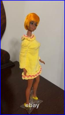 READ Vintage Barbie TNT Julia 1966 Mattel Blonde Japan Twist Turn Color Magic