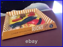 RICKY Doll Little Leaguer #1504 Outfit Unused in Box Skipper' Friend 1964 Japan