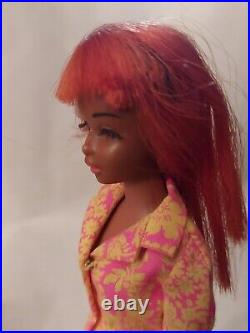 Rare Black Francie Barbie Doll #1100-1st Ed. (1967) in Somethin Else #1219 VTG
