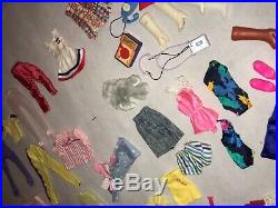 Rare Early Vintage Barbie Doll Case Clothes Lot as seen JAPAN 1962 1963 1958