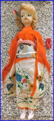 Rare Ideal Tammy Fashion Doll 1960's Japanese Kimono