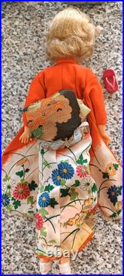 Rare Ideal Tammy Fashion Doll 1960's Japanese Kimono