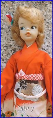 Rare Ideal Tammy Fashion Doll 1960's Japanese Kimono