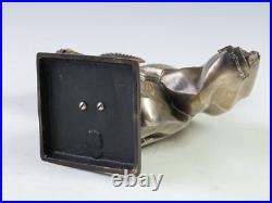 Rare Old Vintage Product Japanese Noh Takaoka Bronze Figure OKINA Dancer Tsushim