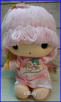 Rare Vintage 1976 Little Twin Stars Kiki Lala Plush Doll Tag Sanrio Japan Takara
