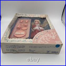 Rare Vintage 1990 Bandai I Love Barbie Fashion Doll Red White Japan