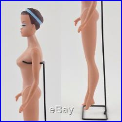 Rare Vintage Barbie Fashion Queen #13 WithShoes Stand Swimsuit Turban Wigs Japan