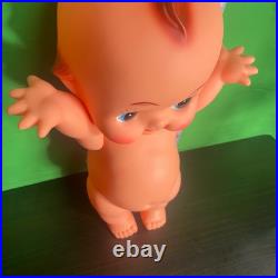 Rare Vintage Kewpie Soft Vinyl Doll with Green Wings 55cm Collector's Item