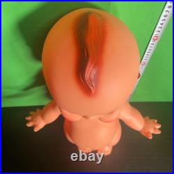 Rare Vintage Kewpie Soft Vinyl Doll with Green Wings 55cm Collector's Item