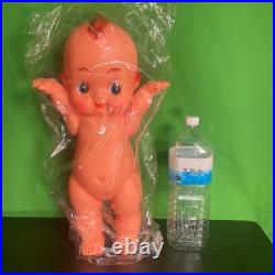 Rare Vintage Kewpie Soft Vinyl Doll with Green Wings 55cm Collector's Item