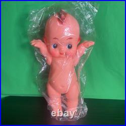 Rare Vintage Kewpie Soft Vinyl Doll with Green Wings 55cm Collector's Item