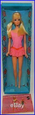 Rare Vintage PJ New'N Groovy Twist'N Turn Waist 1969 Barbie Doll with Box Japan