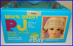 Rare Vintage PJ New'N Groovy Twist'N Turn Waist 1969 Barbie Doll with Box Japan