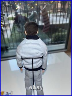 Rare Vintage T. M. 1960 Barbie Boyfriend Brown Flocked Hair Ken Doll # 750