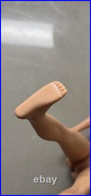 Rare Vintage T. M. 1960 Barbie Boyfriend Brown Flocked Hair Ken Doll # 750