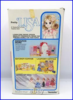 Rare Vintage Takara Pretty Lisa Licca Licca-Chan Doll 301 with Box Japan Kawaii
