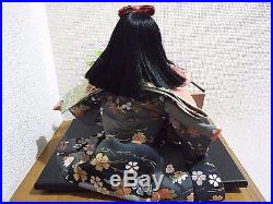 Rare Vtg. Furisode girl named SAKURA/Japanese doll/ichimatsu ningyo/kimono/Maiko