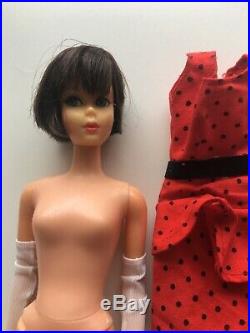 Rarität Barbie vintage, Mattel, made in Japan, Original Outfit, Silken Flame
