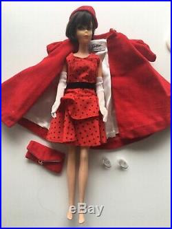 Rarität Barbie vintage, Mattel, made in Japan, Original Outfit, Silken Flame