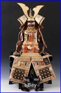Real Vintage Japanese Samurai Figure Doll -Uehara Product-