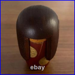 SEKIGUCHI SANSAKU KOKESHI Doll Vintage Rare Wooden Gold Japanese Craft Doll