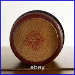 SEKIGUCHI SANSAKU KOKESHI Doll Vintage Rare Wooden Gold Japanese Craft Doll