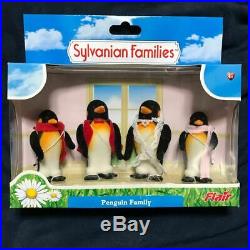 SYLVANIAN FAMILIES Penguin Family Doll Retired CALICO CRITTERS Epoch Rare F/S