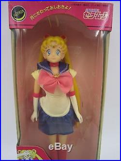 Sailor Moon Henshin! Usagi Tsukino Soft Vinyl Figure Doll Bandai Japan Vintage
