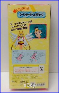 Sailor Moon Neptune Beauty Change Doll Vintage Rare Bandai Japan 1994