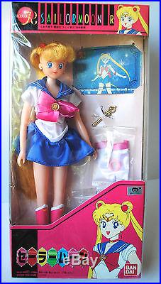 Sailor Moon R Doll Bandai Japan 1994 MIB vintage toy figure