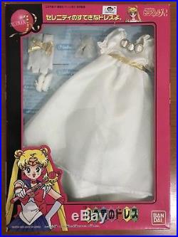 Sailor Moon R Princess Serenity Dress Doll Vintage Bandai Japan 1993