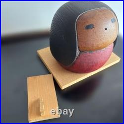 Sanpei Yamanaka Mukashibanashi Japanese Creative Kokeshi Doll Wood Base