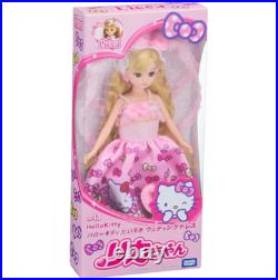 Sanrio Hello Kitty x Licca-chan LD-13 Wedding Dress Doll TAKARA TOMY Japan NEW