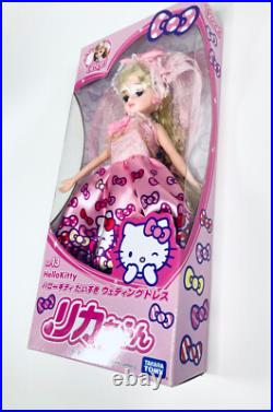 Sanrio Hello Kitty x Licca-chan LD-13 Wedding Dress Doll TAKARA TOMY Japan NEW