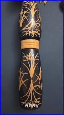 Sato Suigai Kokeshi Vintage Doll Yoizuki Evening Moon Stamped Signed