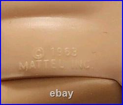 Scooter Skipper's Friend Original Stand Box 1040 Brunette Mattel Barbie Vintage