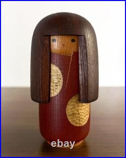 Sekiguchi Sansaku Kokeshi Doll Vintage Rare Wooden Japanese Craft Doll
